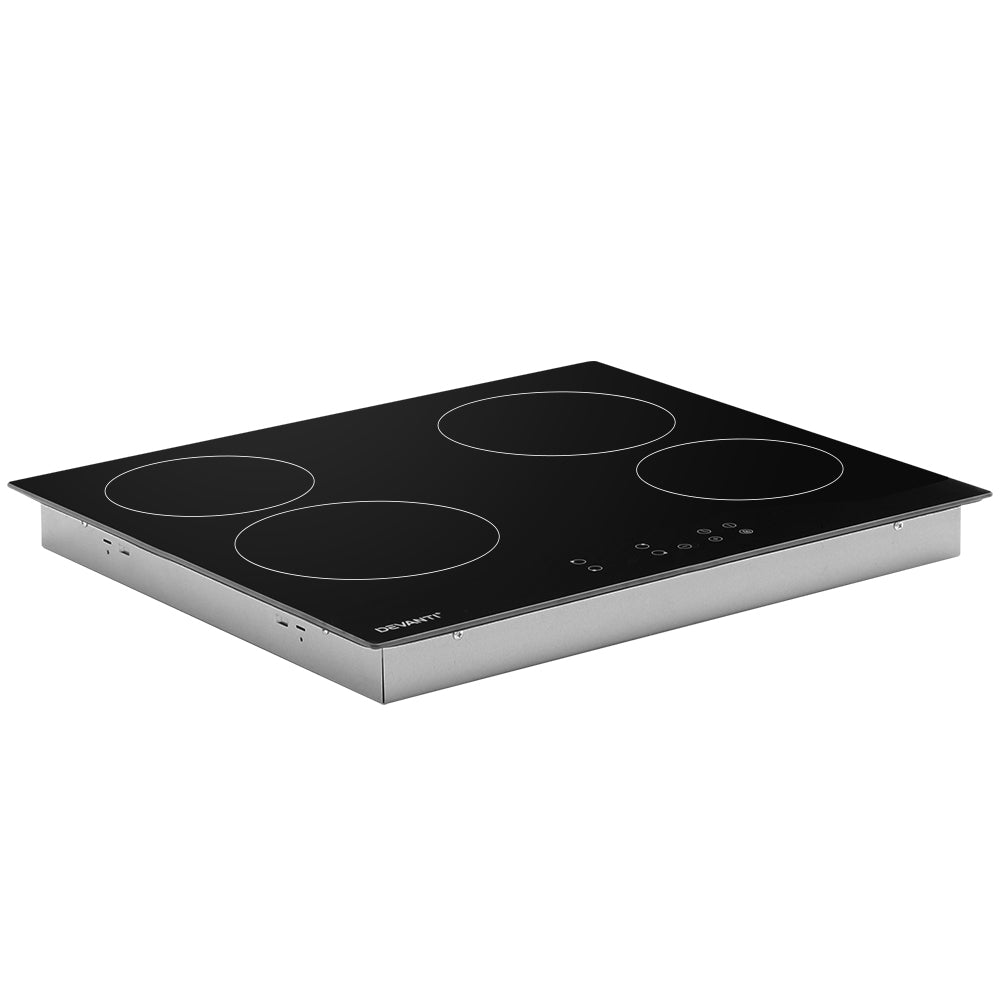 Cooktops & Stoves: Devanti Electric Ceramic Cooktop 60cm Touch Control