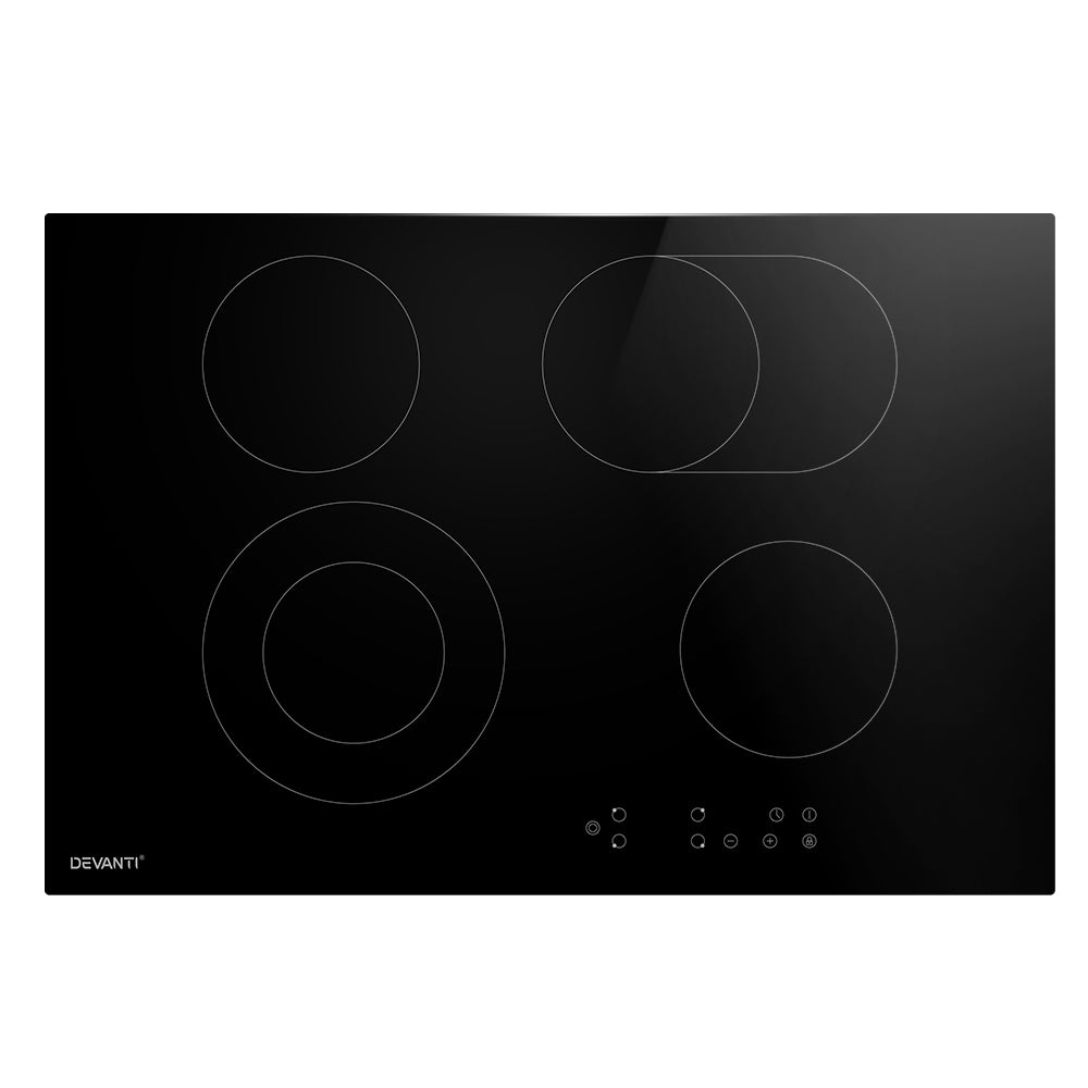 Cooktops & Stoves: Devanti Electric Ceramic Cooktop 77cm