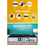 Security Cameras & Accessories: UL-tech CCTV Security System 4CH DVR 2 Cameras 2TB Hard Drive