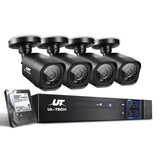 Security Cameras & Accessories: UL-tech CCTV Security System 4CH DVR 4 Cameras 2TB Hard Drive