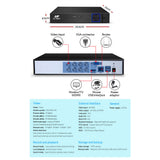 Security Cameras & Accessories: UL-tech CCTV Security System 8CH DVR 4 Cameras 1080p