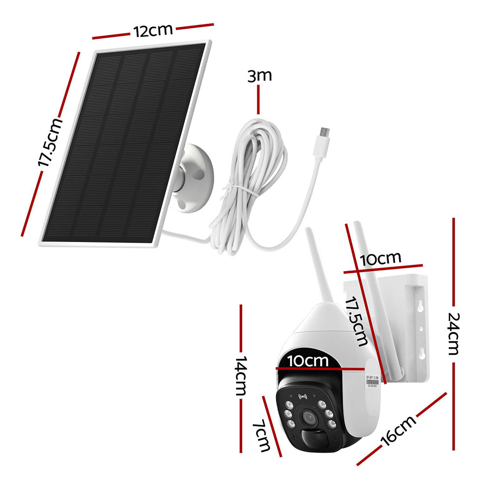 Security Cameras & Accessories: UL-tech 3MP Security Camera Solar Panel