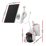 UL-tech 3MP Security Camera Solar Panel