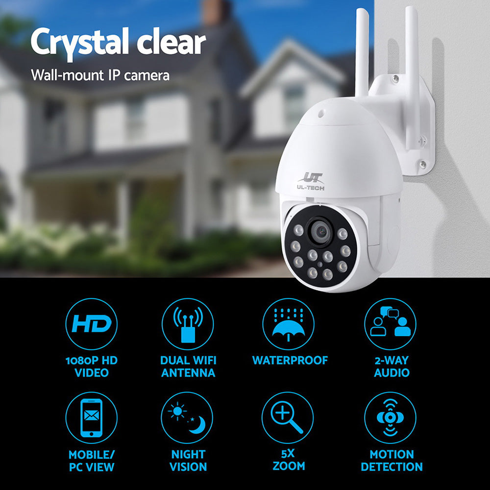 Security Cameras & Accessories: UL-tech 1080P Wireless IP Camera Security WIFI Cam