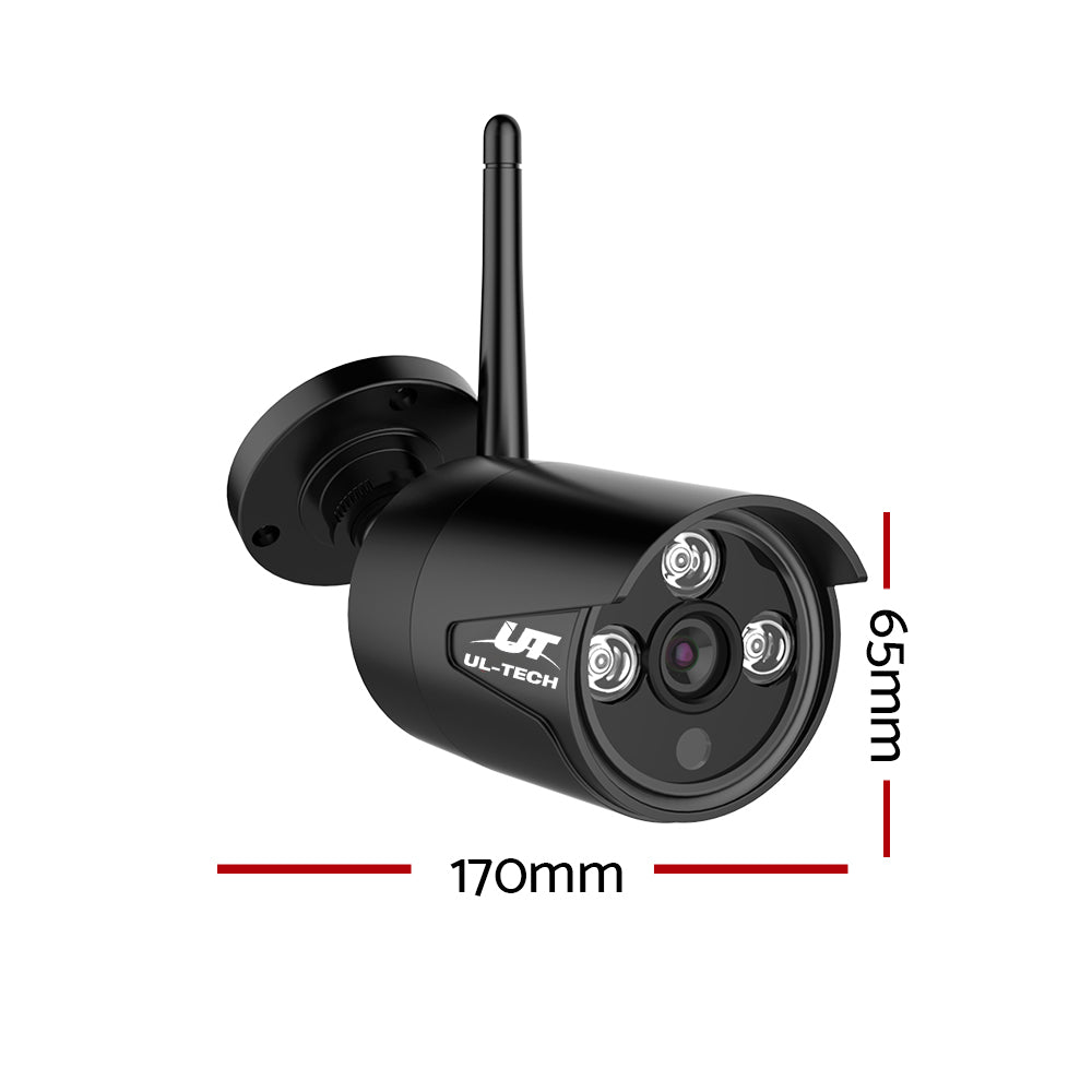 Security Cameras & Accessories: UL-tech Wireless CCTV 3MP 2 Cameras Bullet