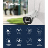 Security Cameras & Accessories: UL-tech Wireless CCTV 3MP 2 Cameras Square
