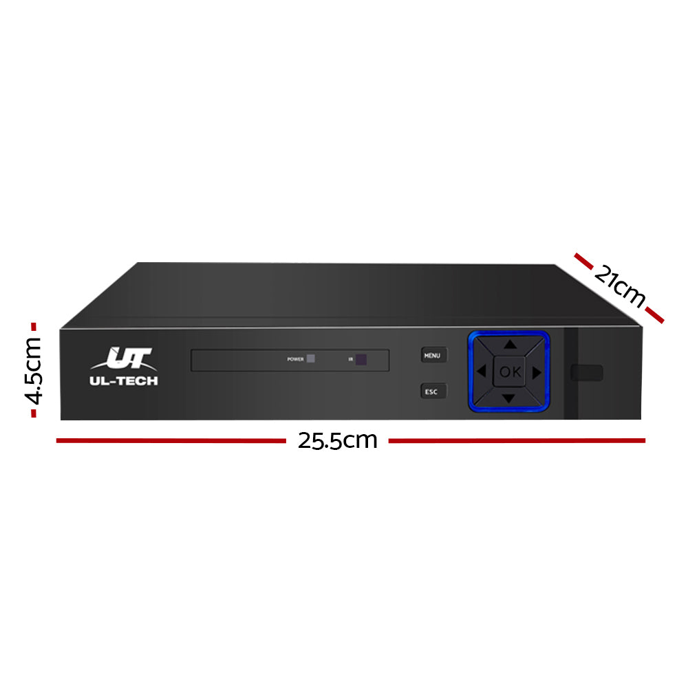 Security Cameras & Accessories: UL-tech 4CH DVR 1080P 5in1 CCTV Video Recorder 4TB Hard Drive