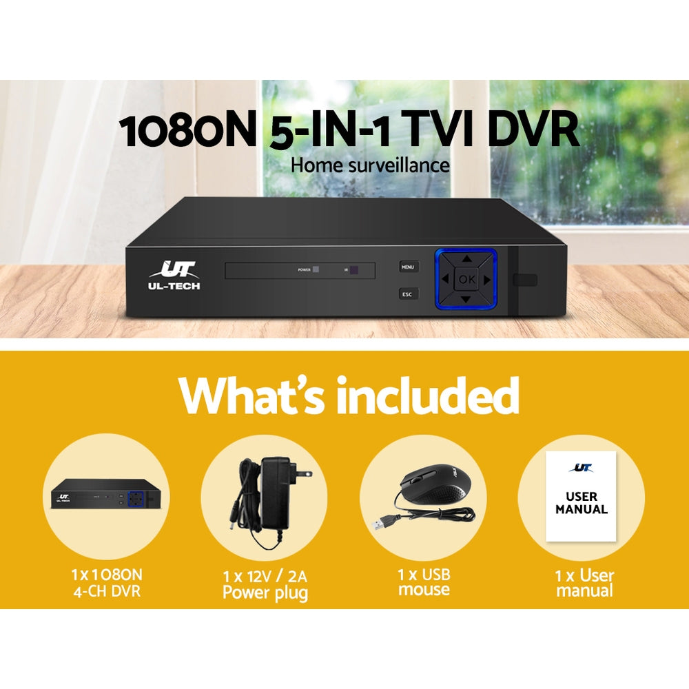 Security Cameras & Accessories: UL-tech 8CH DVR 1080P 5in1 CCTV Video Recorder