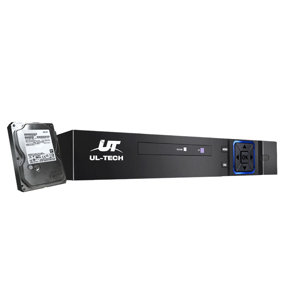 Security Cameras & Accessories: UL-tech 8CH DVR 1080P 5in1 CCTV Video Recorder 4TB Hard Drive