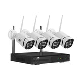Security Cameras & Accessories: UL-tech Wireless CCTV Security System 8CH NVR 3MP 4 Square Cameras