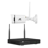 Security Cameras & Accessories: UL-tech Wireless CCTV Security System 8CH NVR 3MP 4 Square Cameras