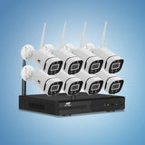 Security Cameras & Accessories: UL-tech Wireless CCTV Security System 8CH NVR 3MP 8 Square Cameras