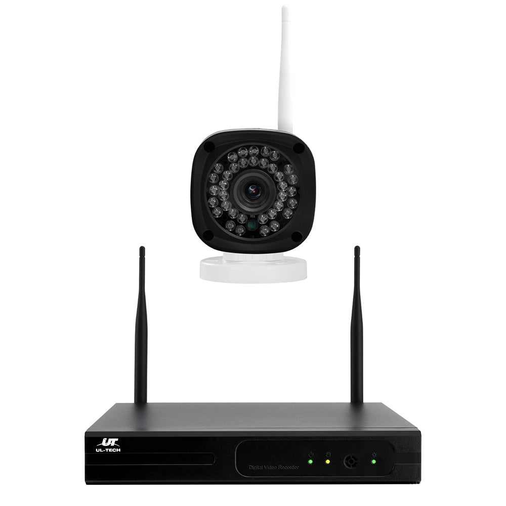 Security Cameras & Accessories: UL-tech 3MP Wireless CCTV 8CH 4 Square Camera