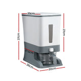 Food Storage: 5-Star Chef Cereal Dispenser Rice Container 12KG
