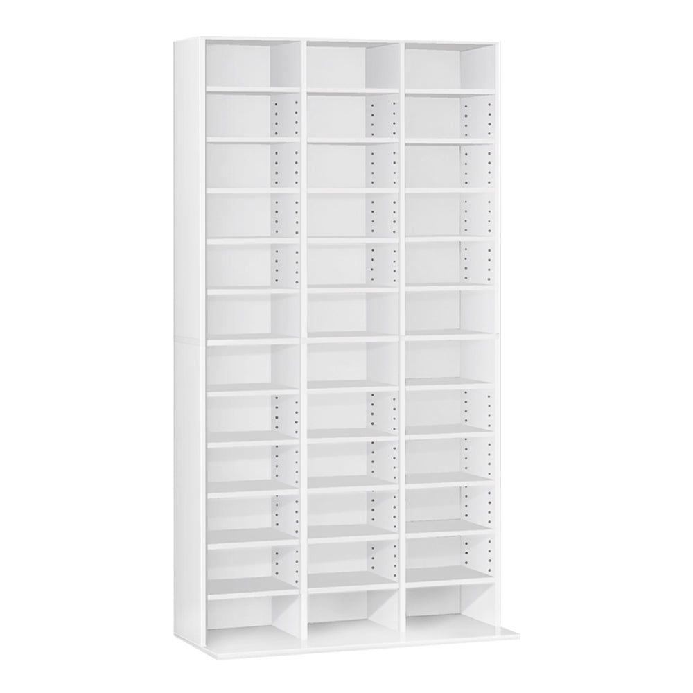 Bookcases & Shelves: Artiss Bookshelf CD Storage Rack - BERT White
