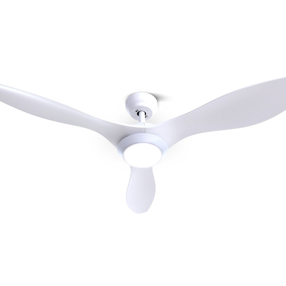 Ceiling Fans: Devanti 52'' Ceiling Fan DC Motor w/Light w/Remote - White