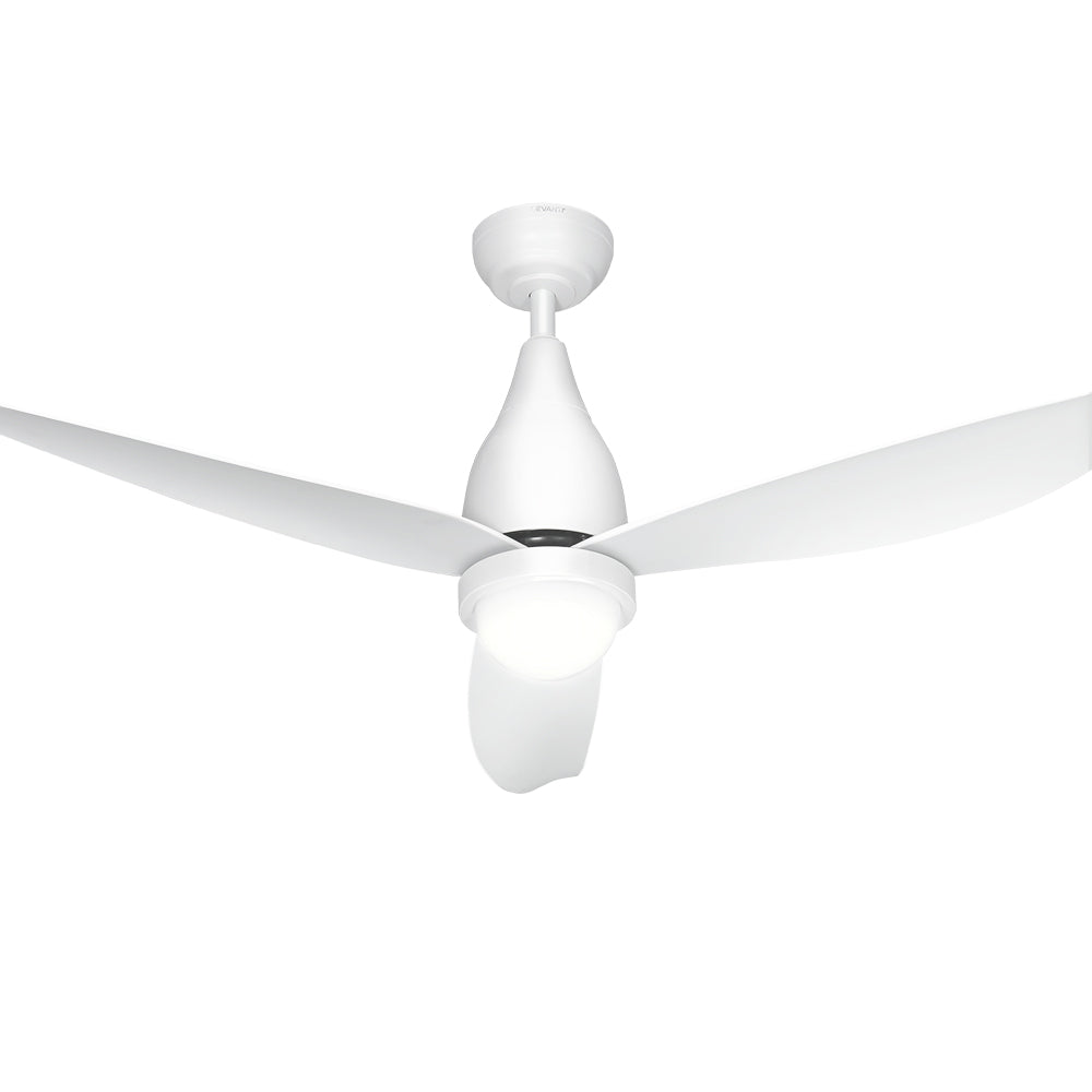 Ceiling Fans: Devanti 52'' Ceiling Fan DC Motor LED Light Remote Control - White
