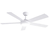 Ceiling Fans: Devanti 52'' Ceiling Fan 5 Blades DC Motor w/Light w/Remote White