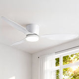Ceiling Fans: Devanti 52'' Ceiling Fan 3 Blades DC Motor w/Light w/Remote White