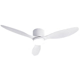 Ceiling Fans: Devanti 52'' Ceiling Fan 3 Blades DC Motor w/Light w/Remote White