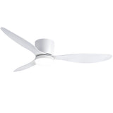 Ceiling Fans: Devanti 52'' Ceiling Fan 3 Blades DC Motor w/Light w/Remote White