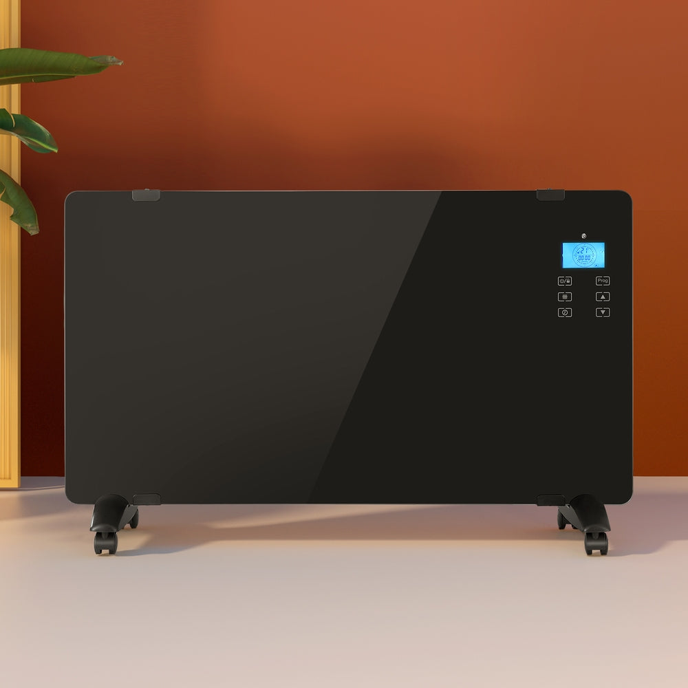 Cooktops & Stoves: Devanti Electric Convection Heater Black 2000W