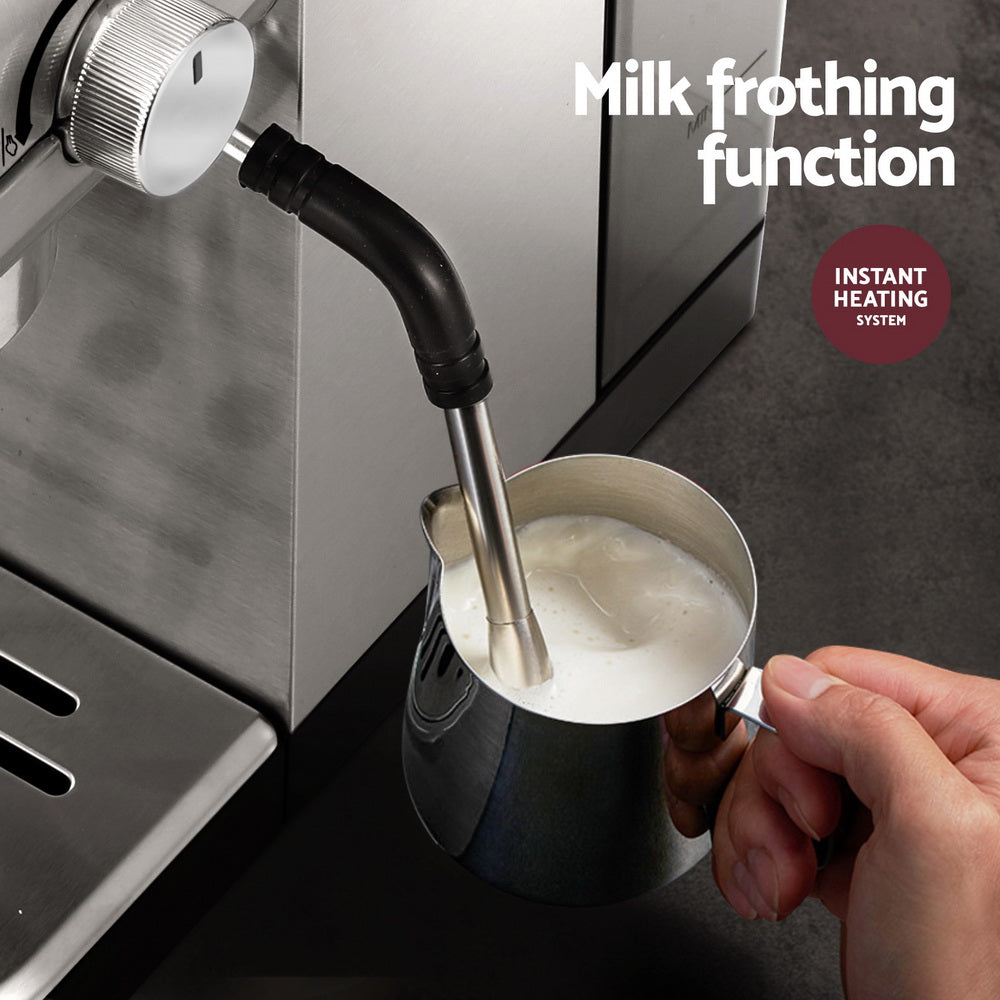 Coffee Machines & Accessories: Devanti 20 Bar Coffee Machine Espresso Cafe Maker