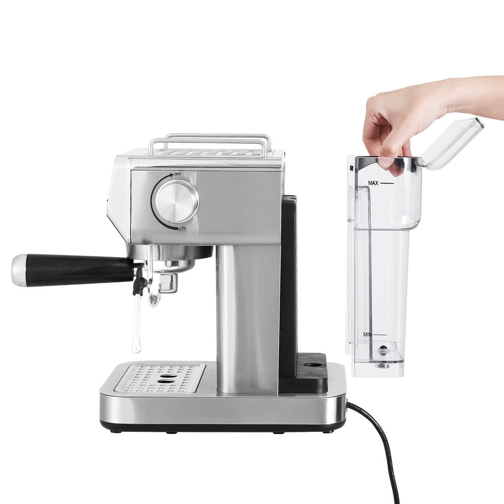 Coffee Machines & Accessories: Devanti 20 Bar Coffee Machine Espresso Cafe Maker