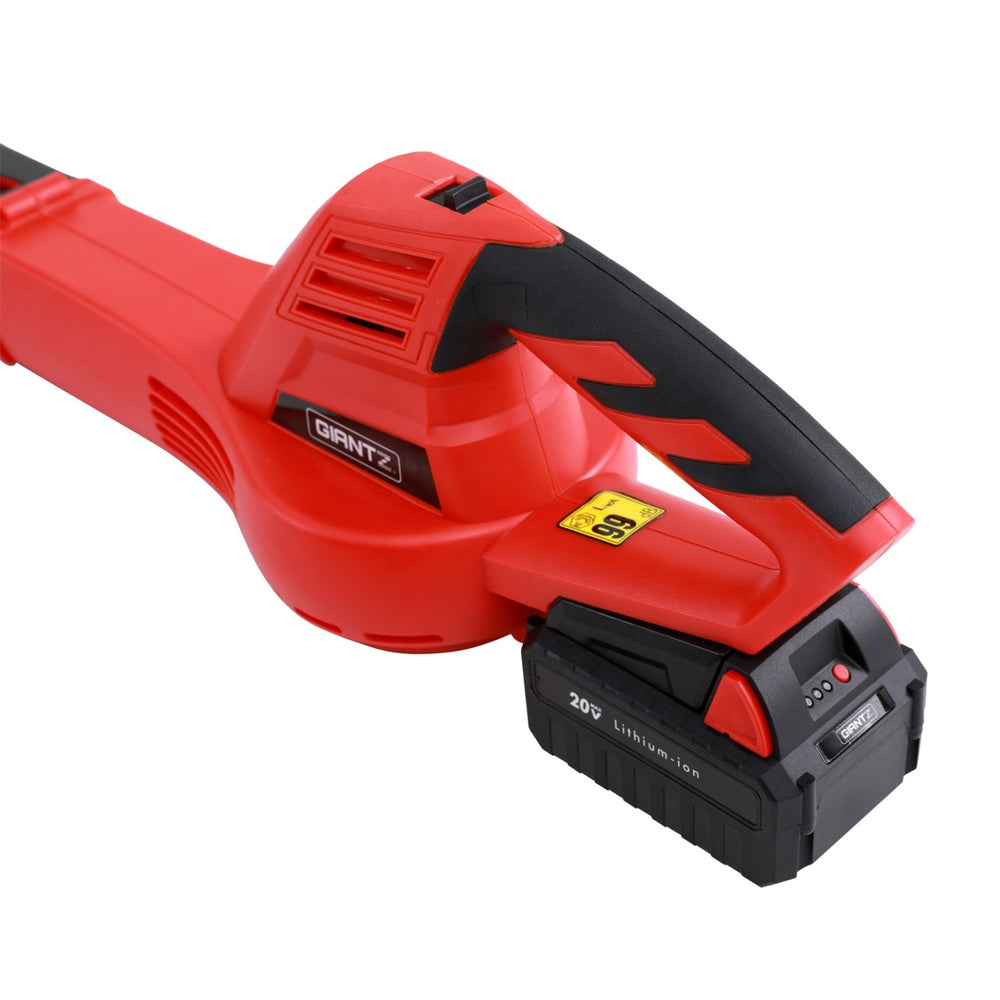 Leaf Blowers: Giantz 20V Cordless Leaf Blower 12000RPM Powerful Garden Electric Lawn Cleaner