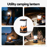 Weisshorn 2-Pack LED Camping Lanterns, 1000LM Super Bright Waterproof Portable Emergency Tent Lights
