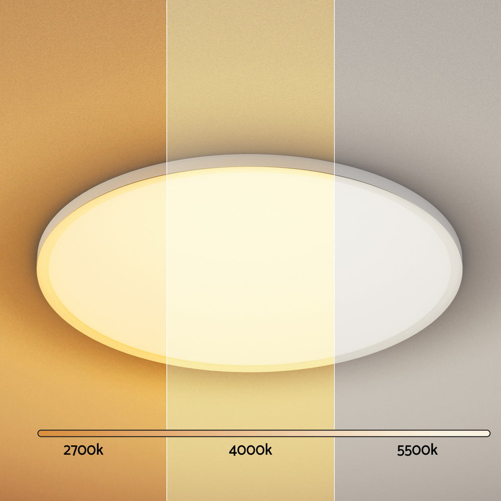 Ceiling Lights: Leier Ceiling Light LED Round 54W Ultra-THIN 5CM Oyster Lamp Modern Cool/Warm