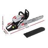 Chainsaws: Giantz 42CC Petrol Chainsaw 16'' Bar Chain Saw Lightweight for Pruning Cutting