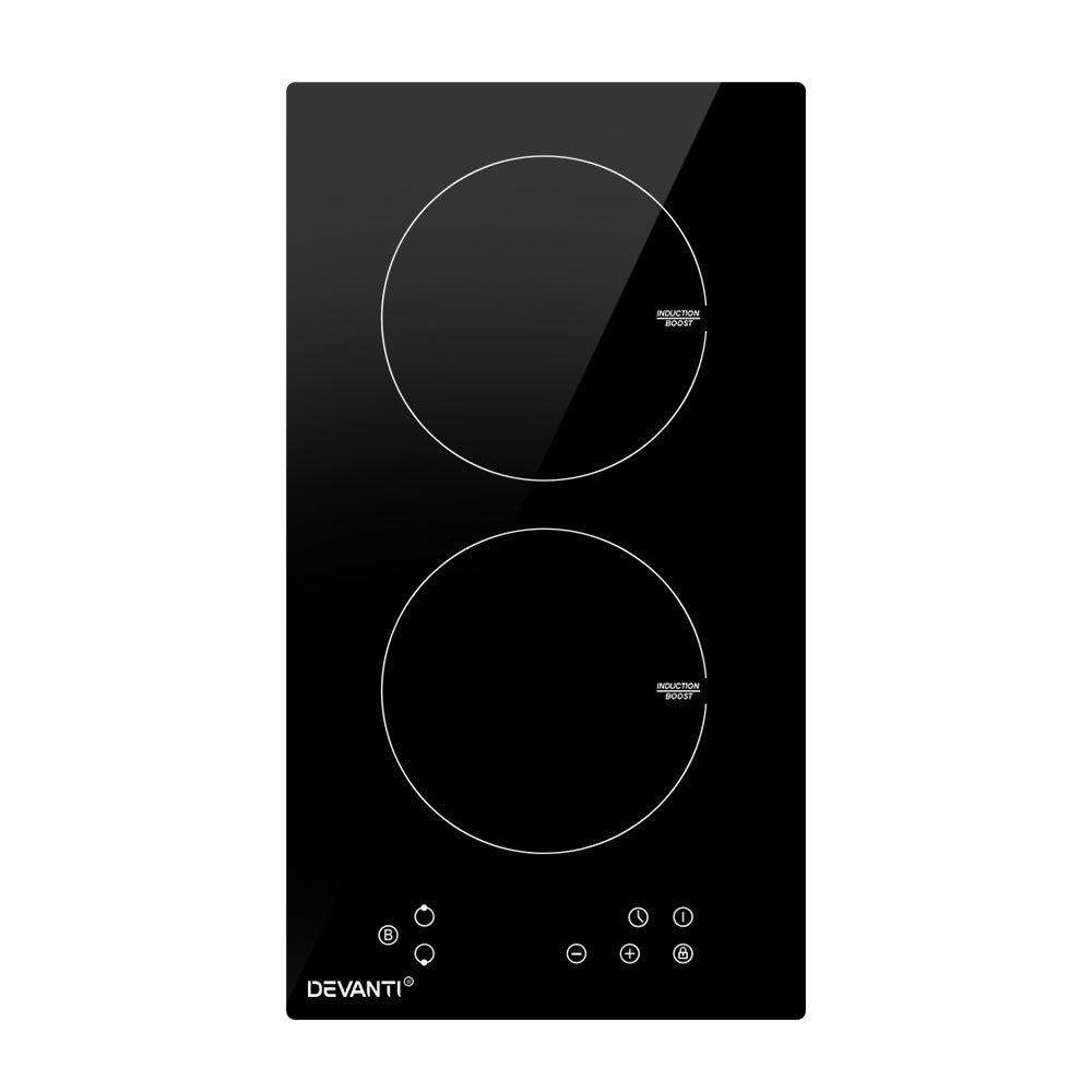 Cooktops & Stoves: Devanti Induction Cooktop 30cm Electric Cooker