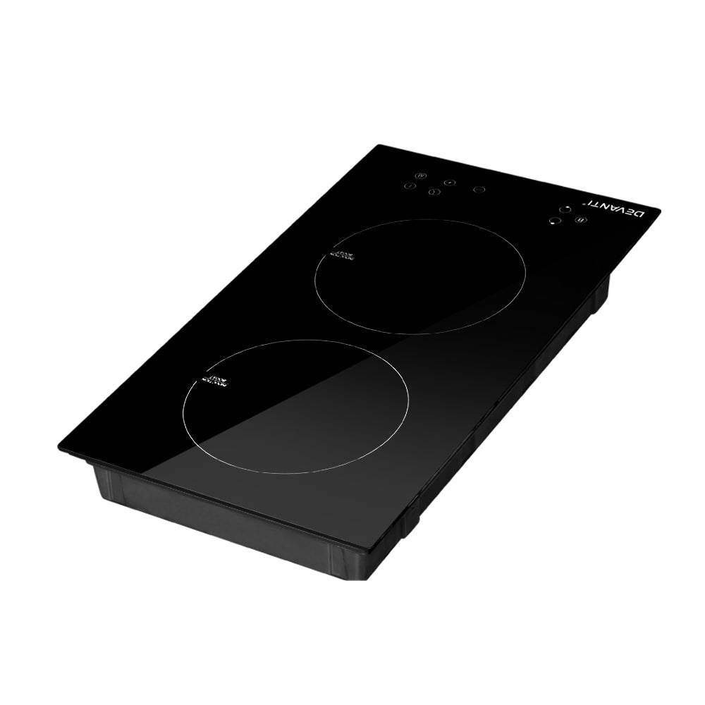 Cooktops & Stoves: Devanti Induction Cooktop 30cm Electric Cooker