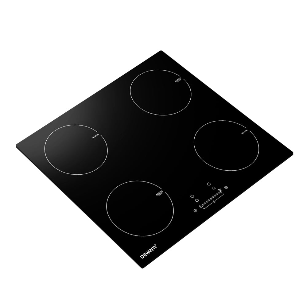 Cooktops & Stoves: Devanti Induction Cooktop 60cm Electric Cooker