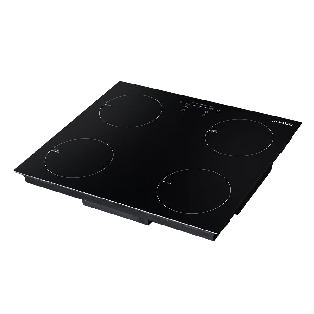 Cooktops & Stoves: Devanti Induction Cooktop 60cm Electric Cooker