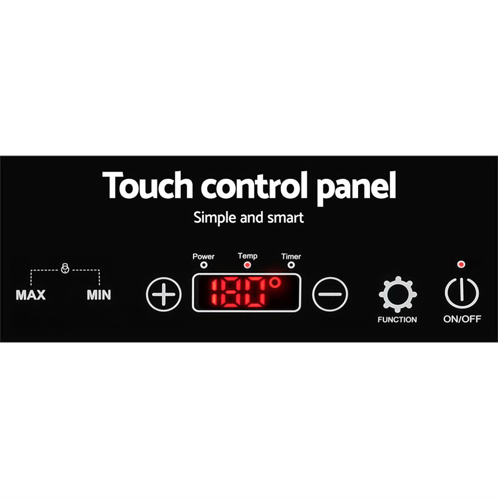 Cooktops & Stoves: Devanti Induction Cooktop 60cm Portable Cooker