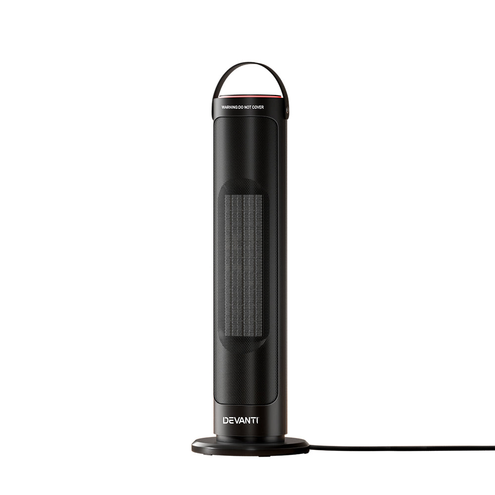 Electric Heaters: Devanti Ceramic Tower Heater 2000W