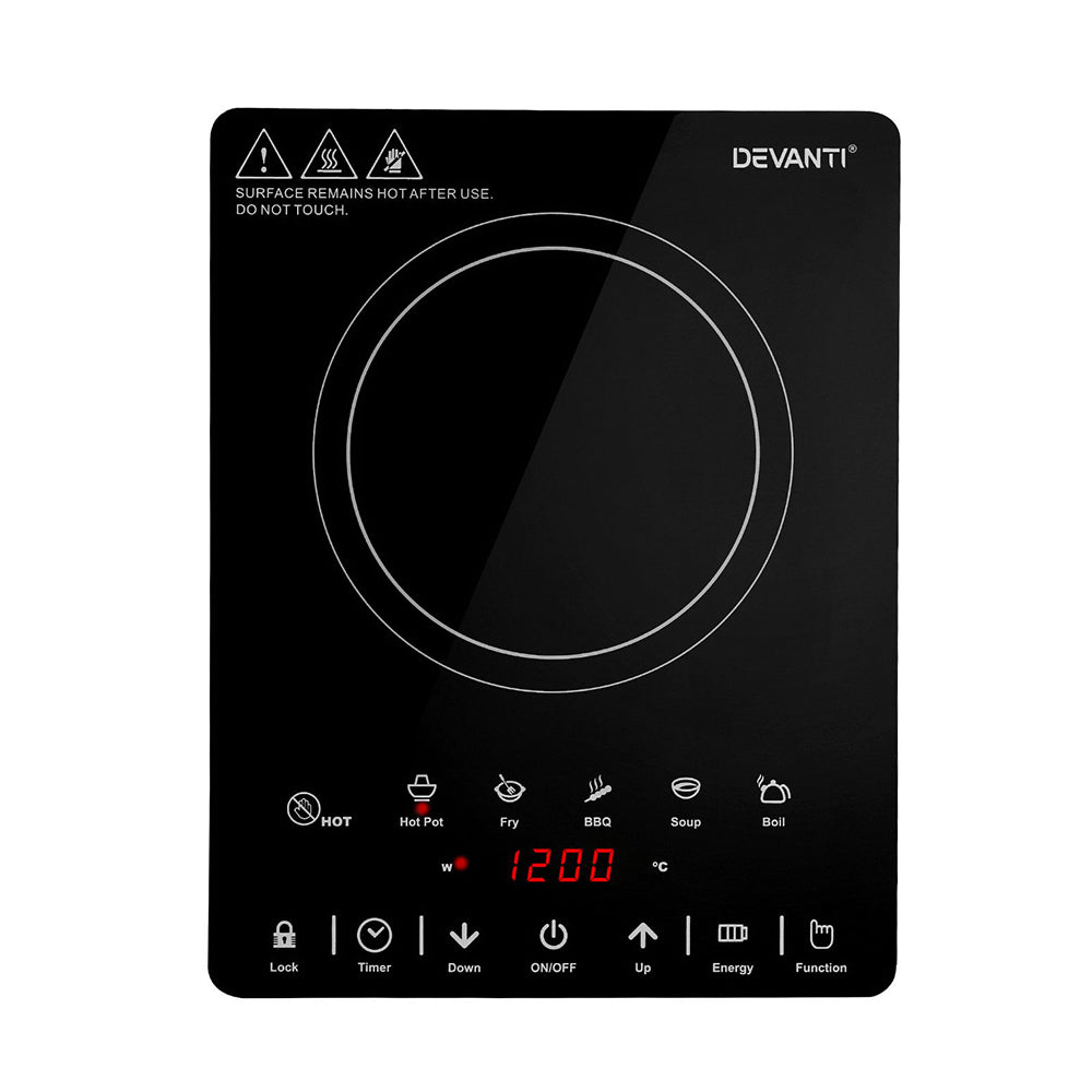 Cooktops & Stoves: Devanti Electric Ceramic Cooktop 30cm