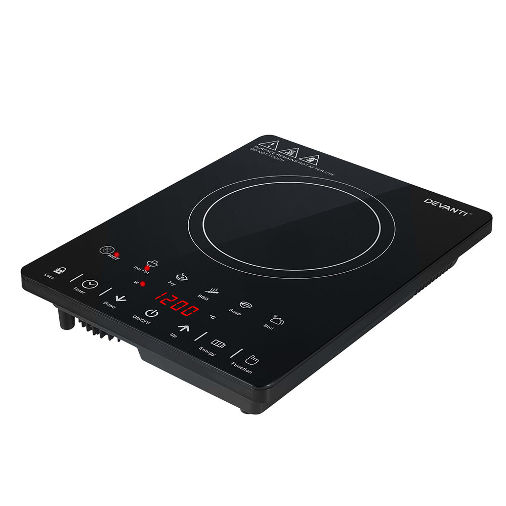 Cooktops & Stoves: Devanti Electric Ceramic Cooktop 30cm