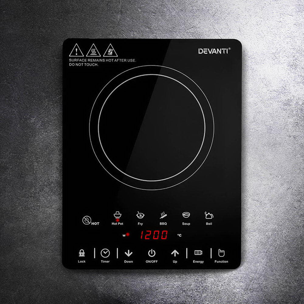 Cooktops & Stoves: Devanti Electric Ceramic Cooktop 30cm