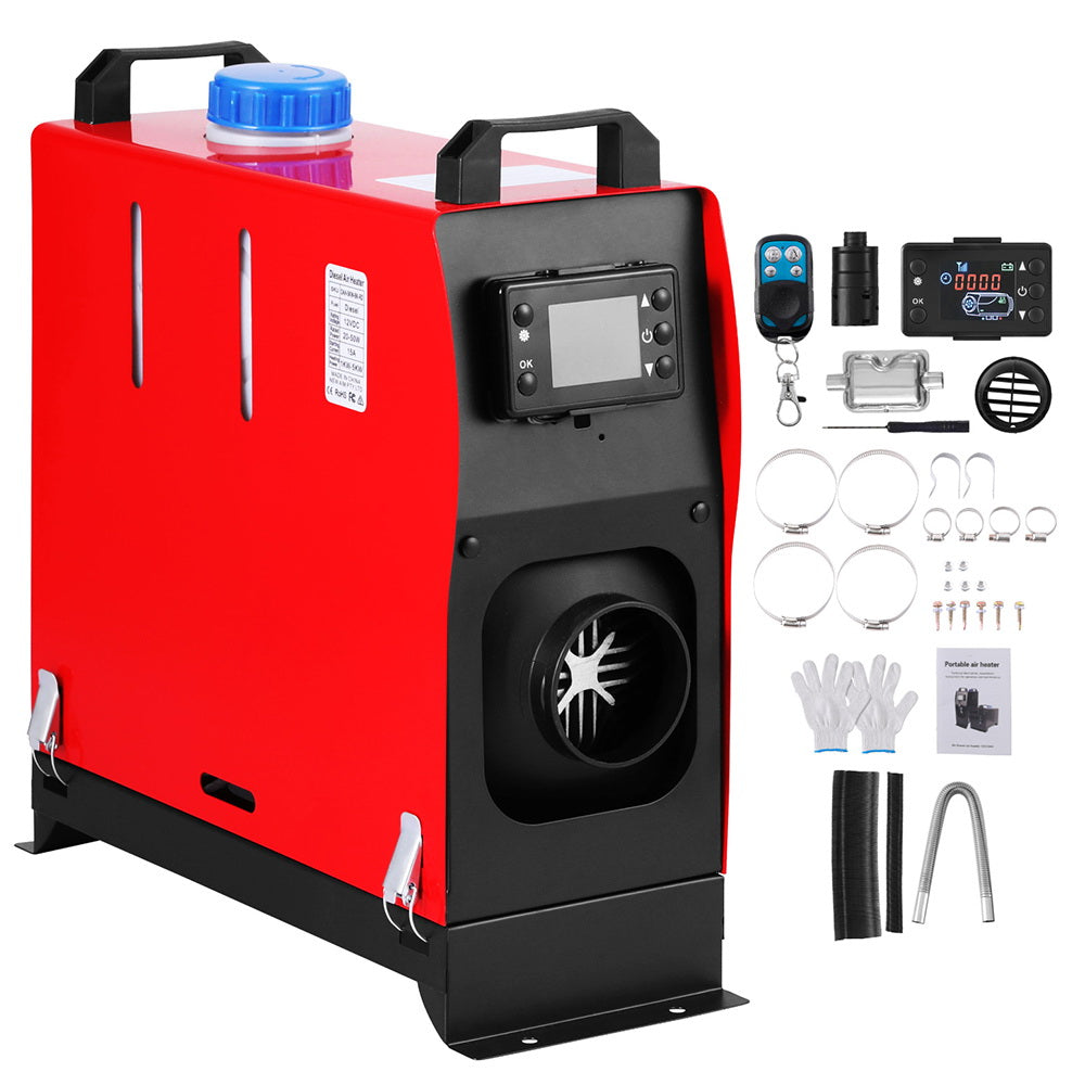 Ride On Cars: Giantz Diesel Air Heater All-in-one 12V 5KW LCD Remote Control for Car RV Indoors