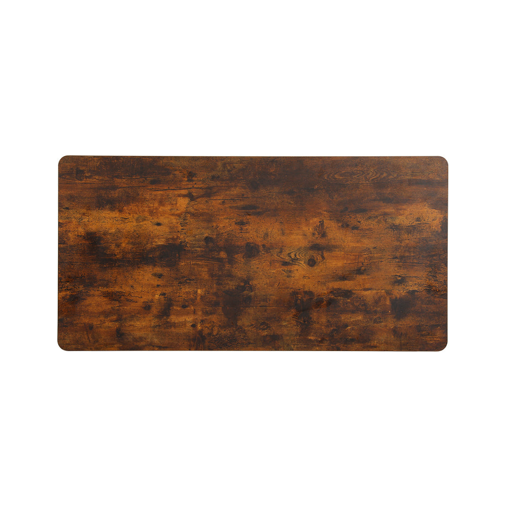 Desks: Artiss Standing Desk Top Rustic Brown 120CM