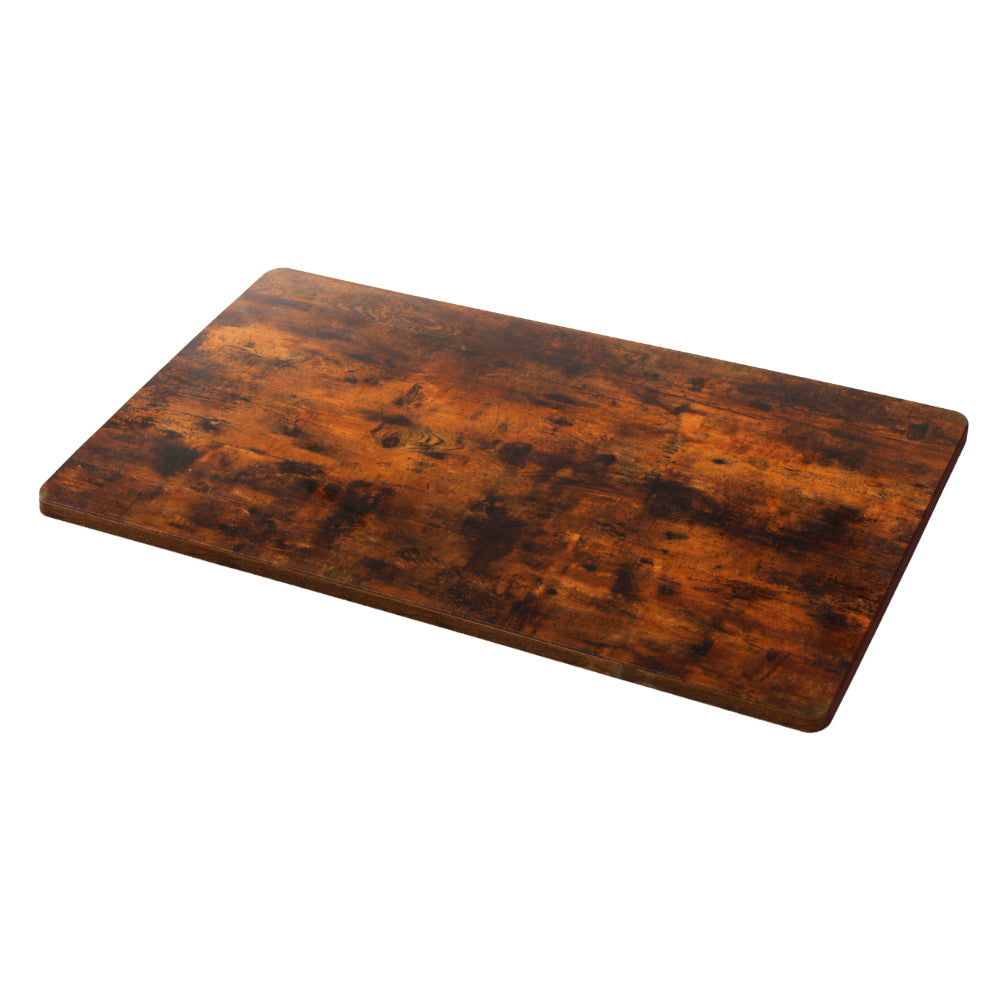 Desks: Artiss Standing Desk Top Rustic Brown 120CM