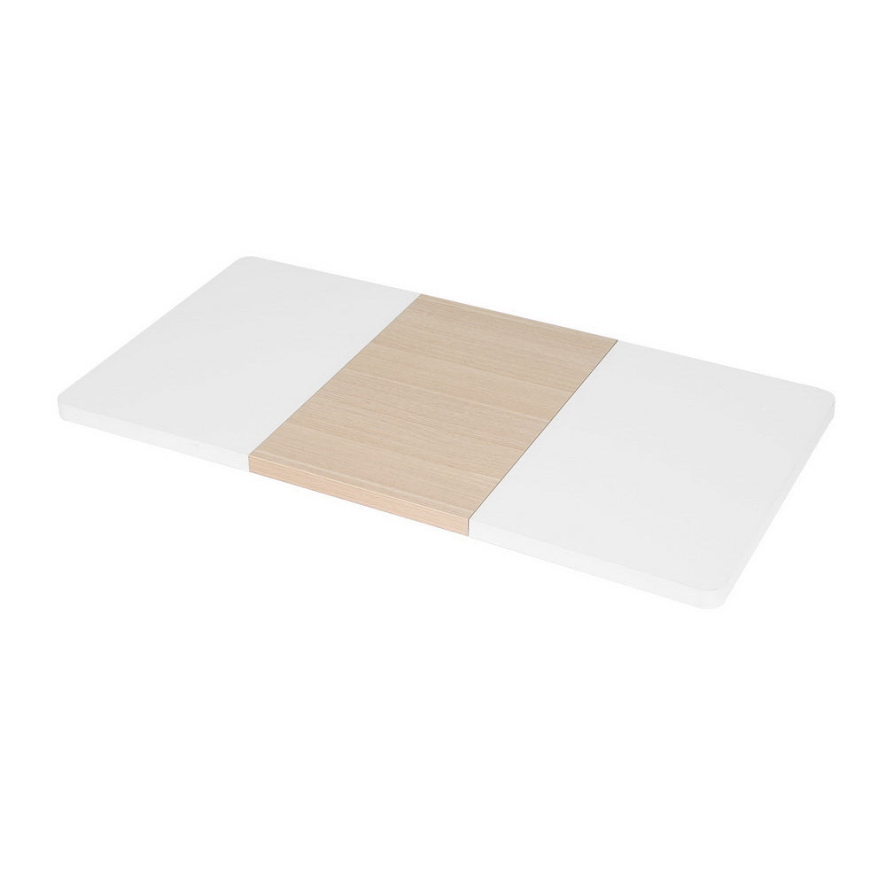 Desks: Artiss Standing Desk Top Whtie Pine 120CM