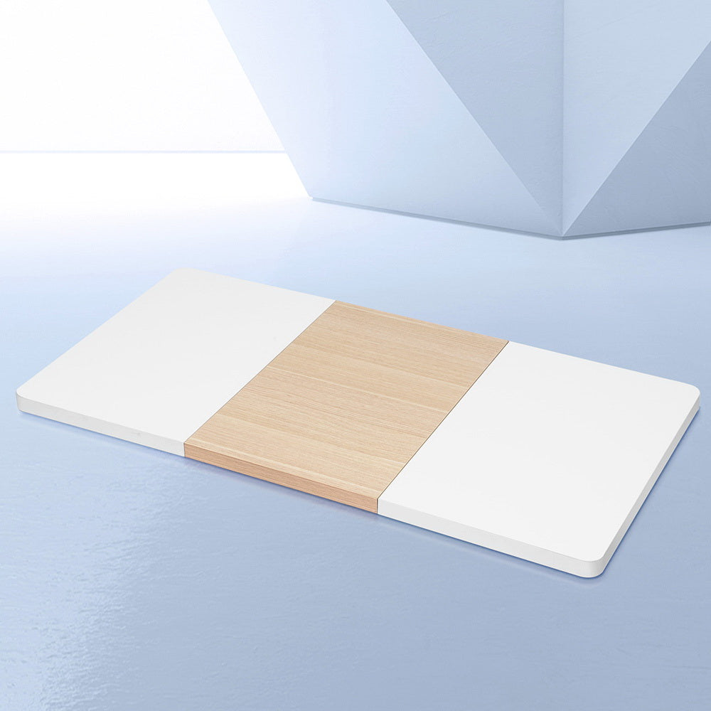Desks: Artiss Standing Desk Top Whtie Pine 120CM