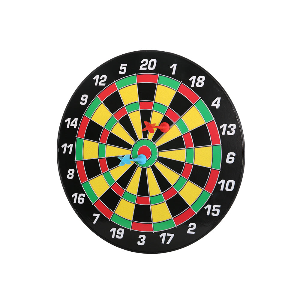 Board Games: 16" Dartboard Dart Board with Magnetic Darts Kids Toy Gift
