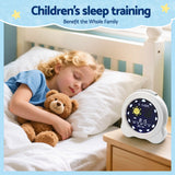 Clocks: Artiss 3.8" Digital Day Clock Calendar Alarm LCD Display White