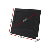 Clocks: Artiss 7" Digital Day Clock Calendar Alarm Black