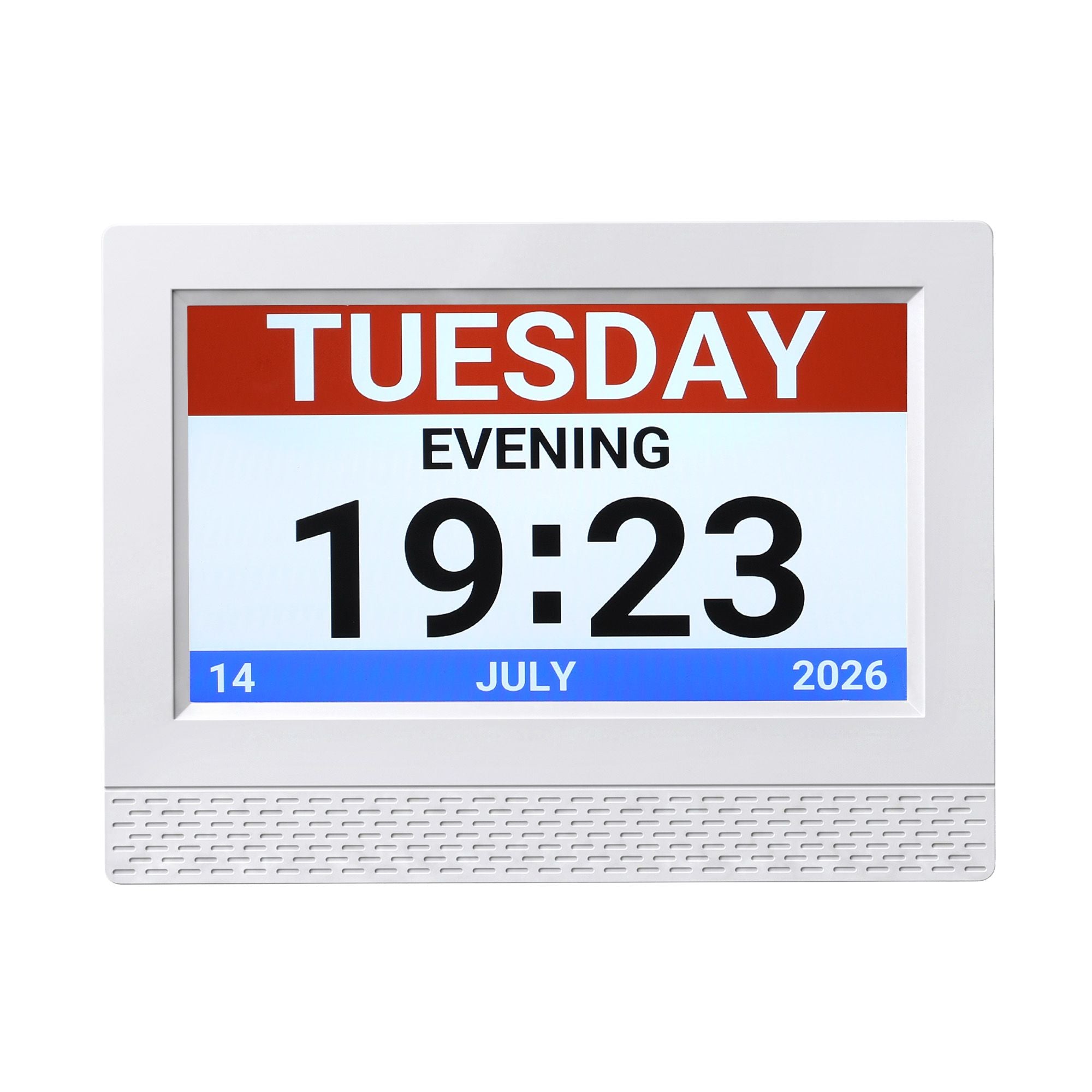 Artiss 7" Smart Digital Clock Calendar HD IPS Touchscreen Weather Photo Frame